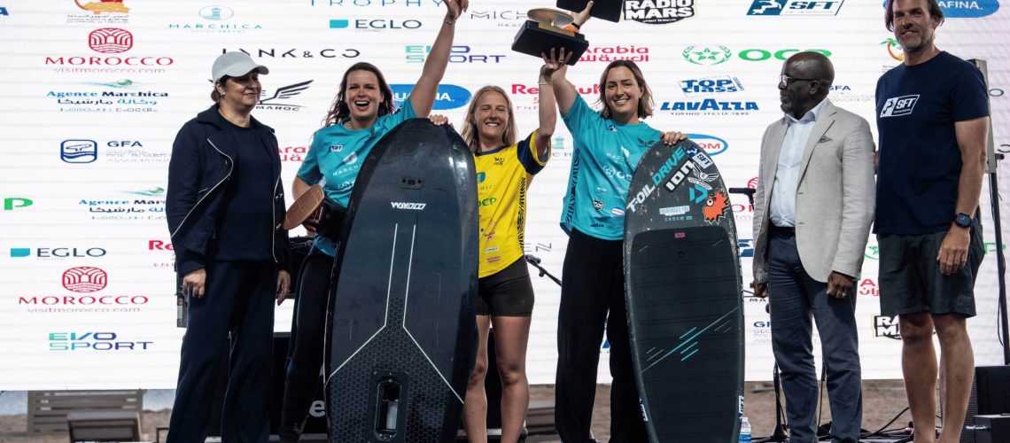 podium julia castro sft nador marchica surf foil world tour 2026 foil drive fusion